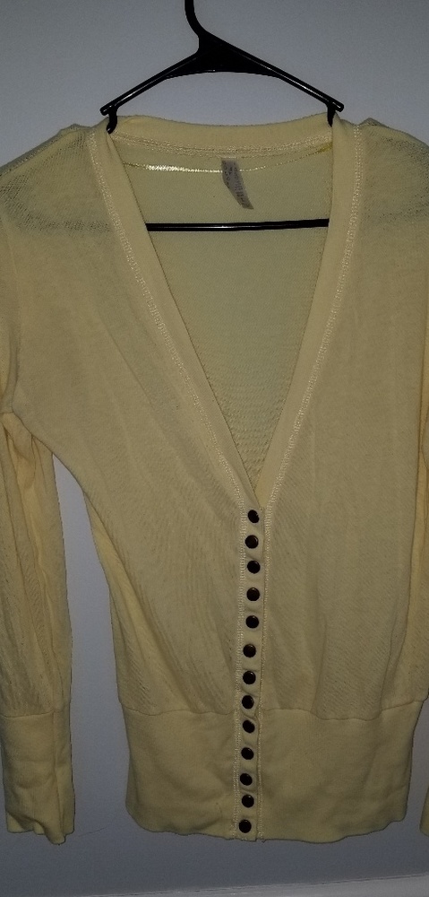 Yellow Cardigan